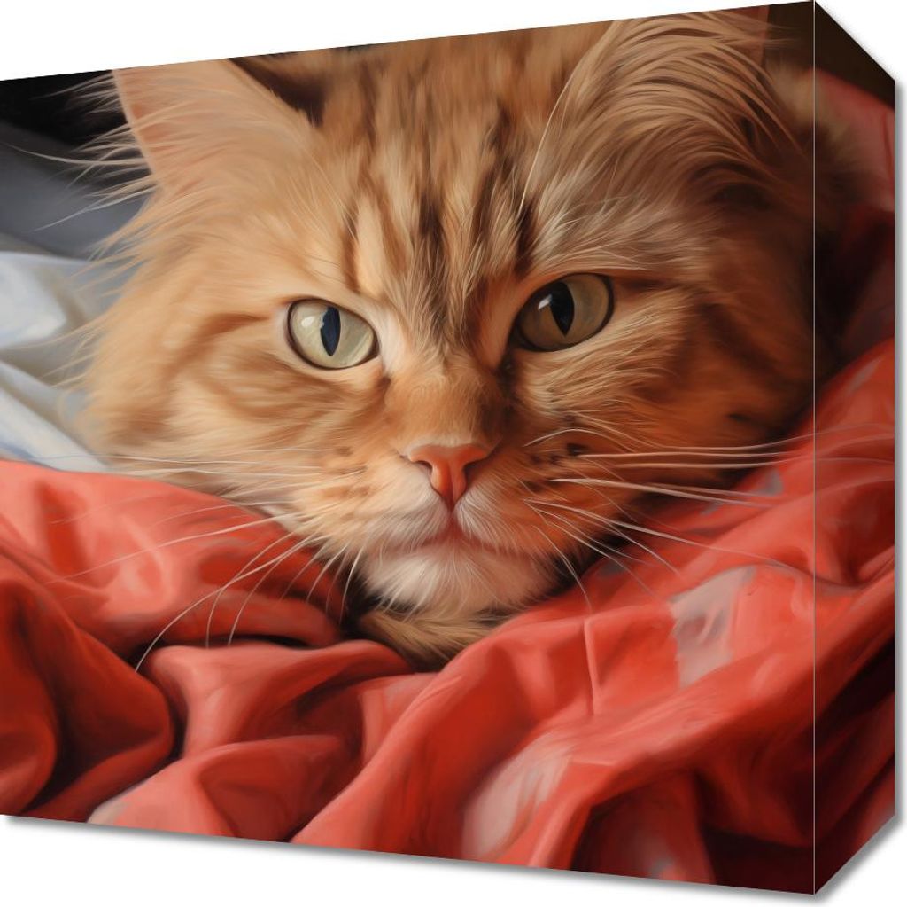 Bild 30x30cm Schnurrende Ruhe