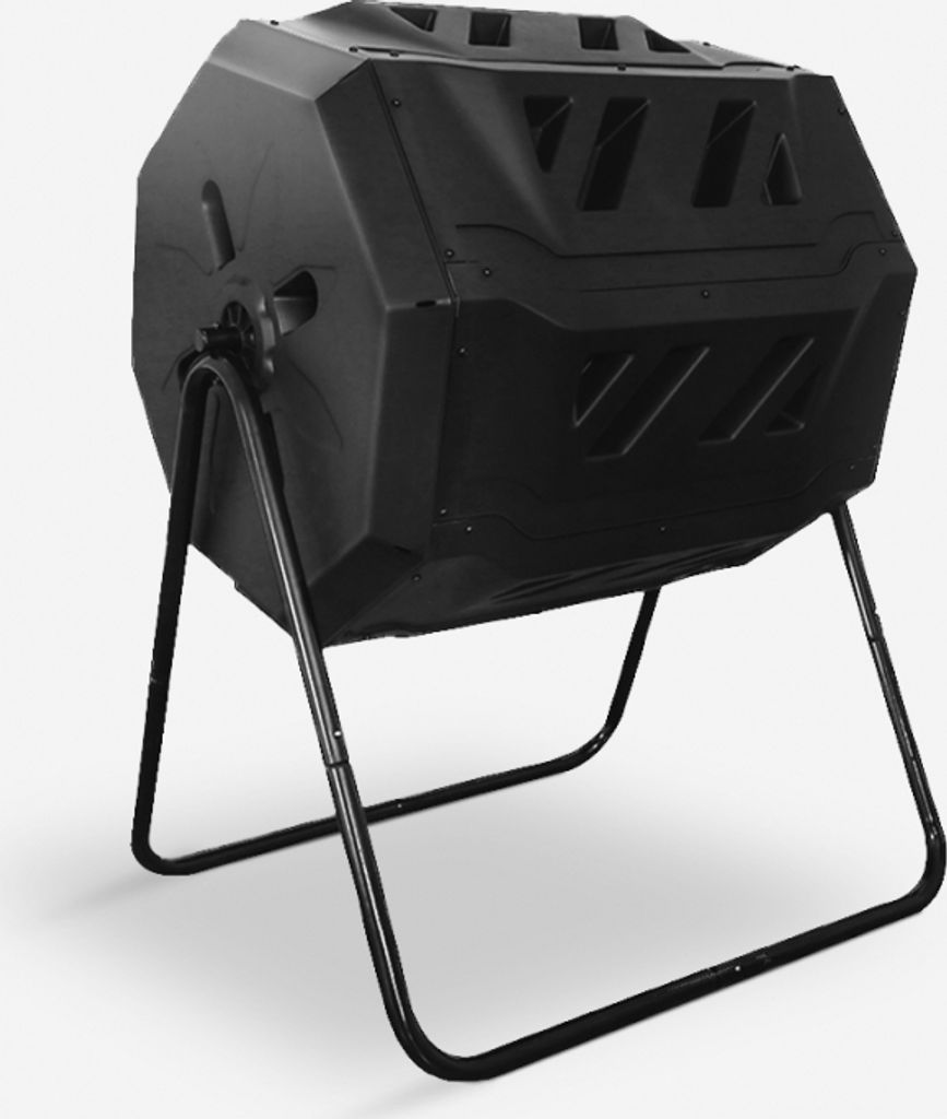 Trommelkomposter Rotierender Komposter für Garten 160 Liter Produktbild 