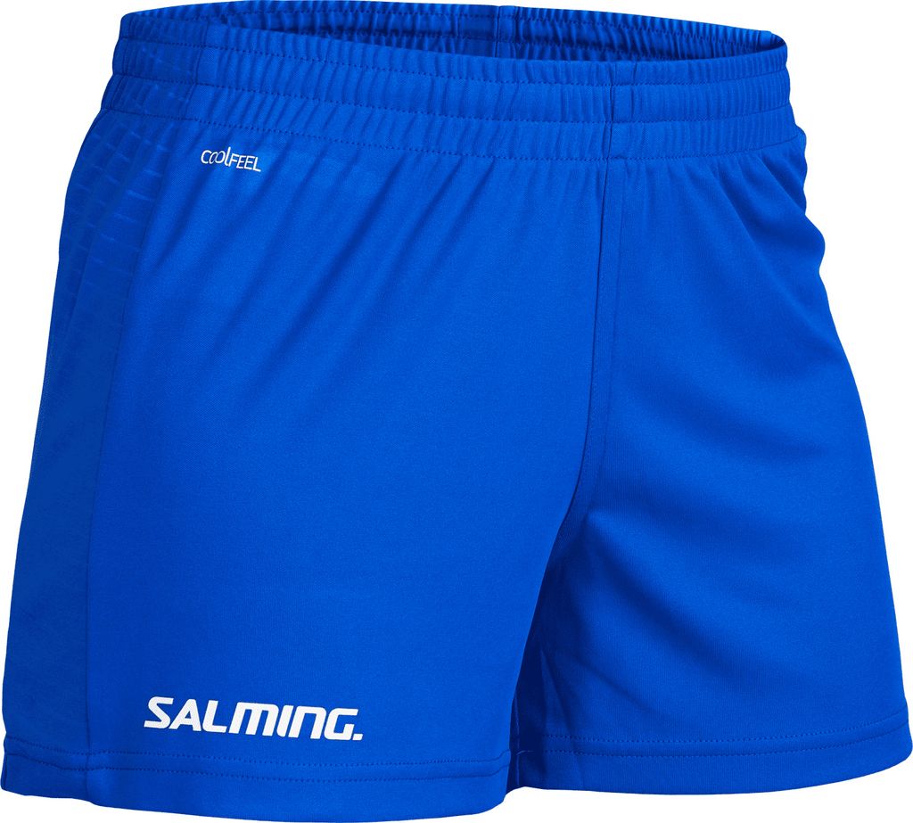 Salming Diamond Game Shorts kurze Damen Hose Sporthose Hot Pants blau 1198737-0303, Größe:M