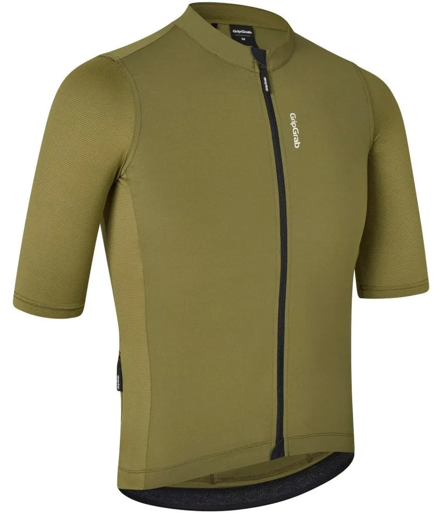 Maillot de Vélo Route Gripgrab Ride avec Poches Arrière et Zip Complet