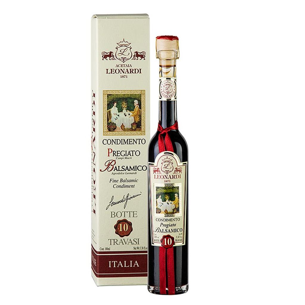 Leonardi Condimento Pregiato - Balsamico-Dressing 10 Jahre 100ml