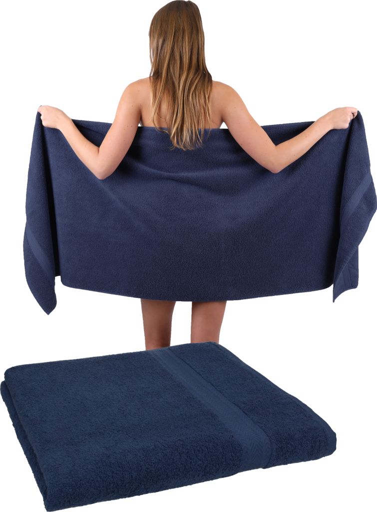 Betz 2 Stück Saunatücher 70 x 200 cm PREMIUM 100% Baumwolle Produktbild 
