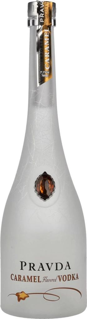 Pravda CARAMEL Flavored Vodka 37,5% Vol. 0,7l Image du produit 