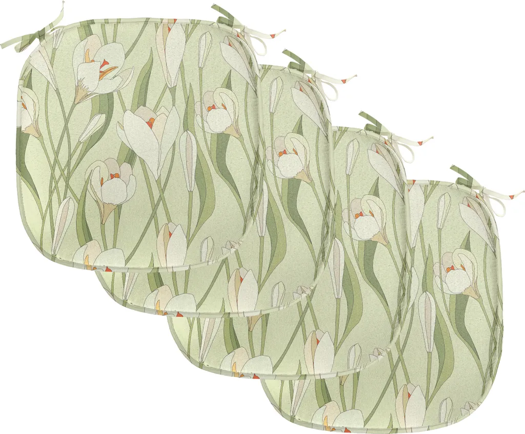 Cuscini Sedie Esterno Interno ABAKUHAUS 40x40 Impermeabili 4pz
