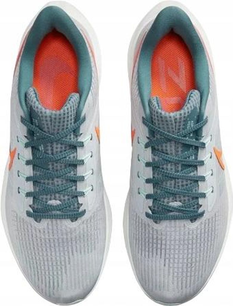 Nike Air Zoom Pegasus 39 Herrenschuhe, Pure Platinum/Total Orange, Größe 45