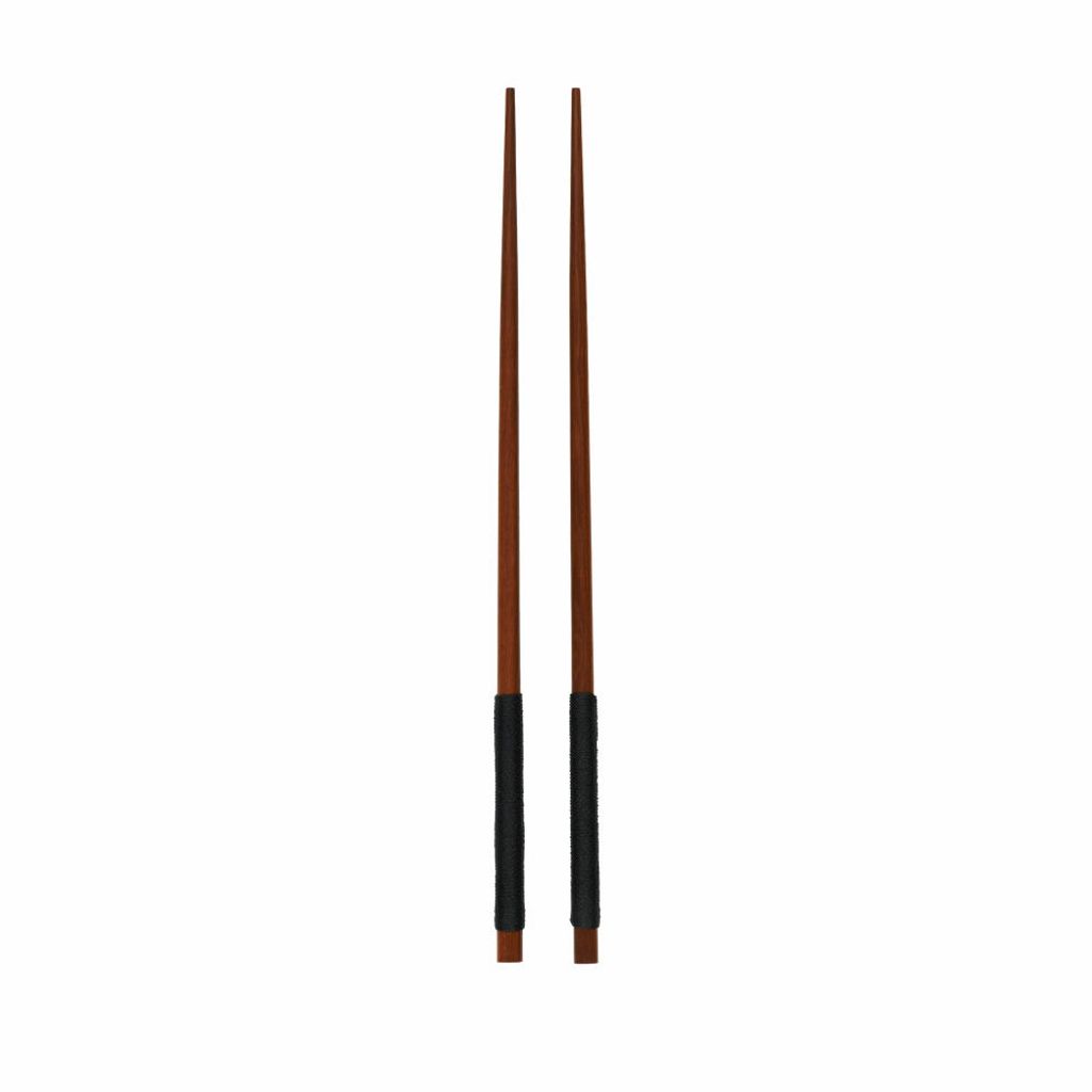 ASA 2er-Set Stäbchen 25cm mit schwarzem Nylongriff Produktbild 