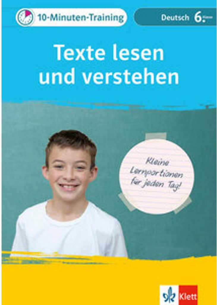 Klett 10-Minuten-Training Deutsch Texte lesen und verstehen Obrázok produktu 