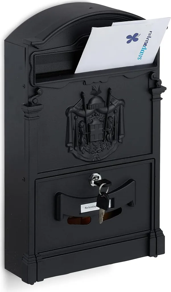 Boîte aux Lettres Décorative pour Maison de Campagne et Façade Ancienne