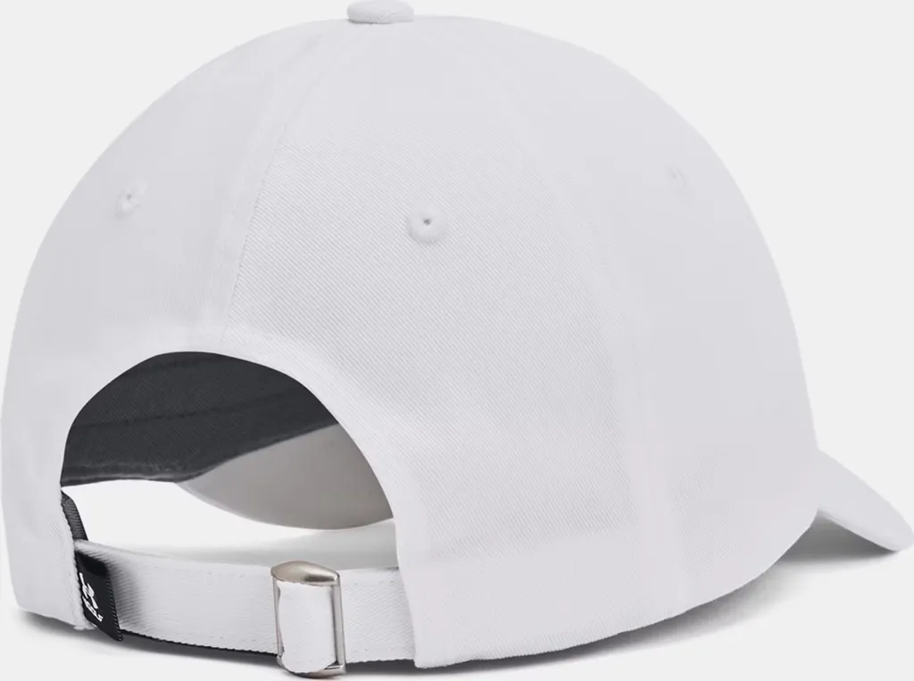 Casquette Under Armour Driver 96 Blanche en Tissu Extensible One Size