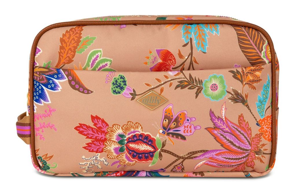 Oilily Kulturbeutel Pocket Cosmetic Bag Bamboo beige