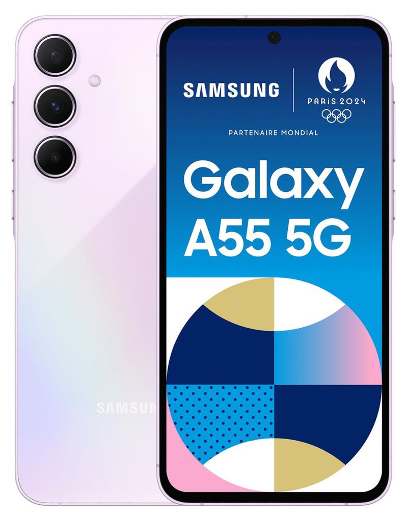 Samsung Galaxy A55 5G Dual SIM Lila 128GB 8GB RAM Obrázek produktu 