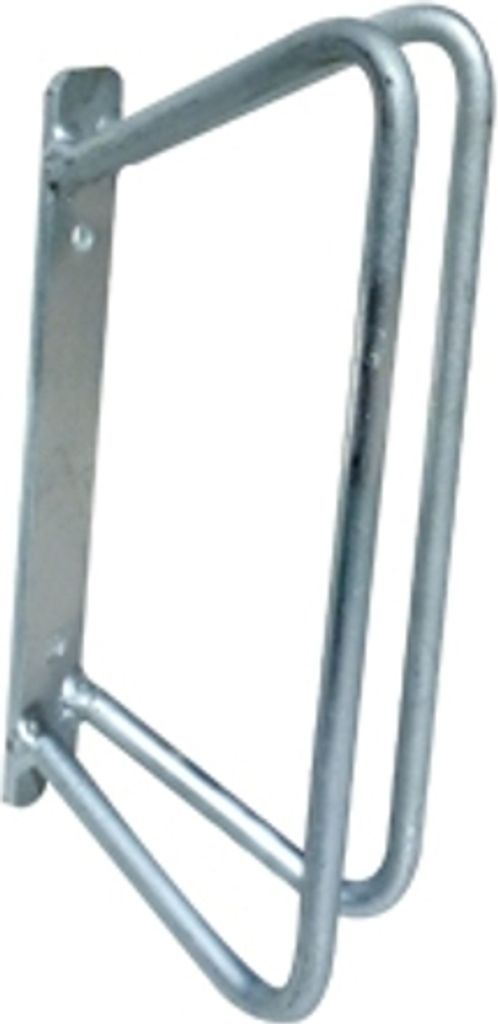 Einzelparker für Wandbefestigung, feuerverzinkt 90° gerade Einstellung