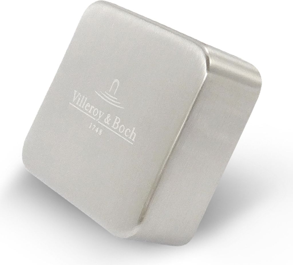 Villeroy & Boch VB Zubehör Abdeckkappe für Doppeldrehgriff 940535 gebürstet