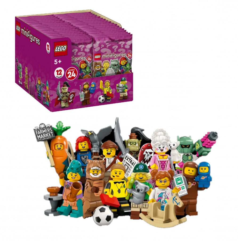 LEGO® Minifigures 71037 24. seria - pudełko 36 elementów Zdjęcie produktu 