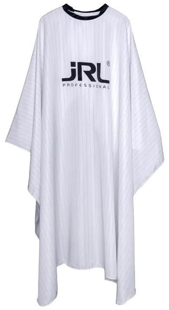 JRL Gestreifter Styling-Umhang, Weiß – AP16014