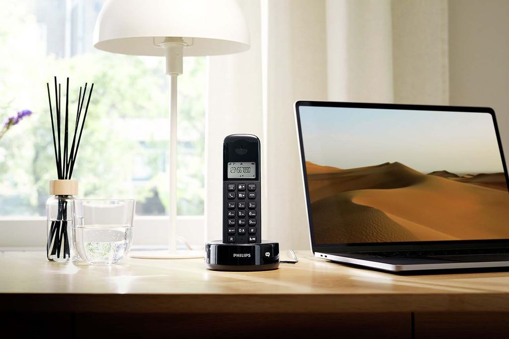 Bezdrôtový telefón Philips D1651B/01 - domáci telefón DECT Obrázok produktu 5