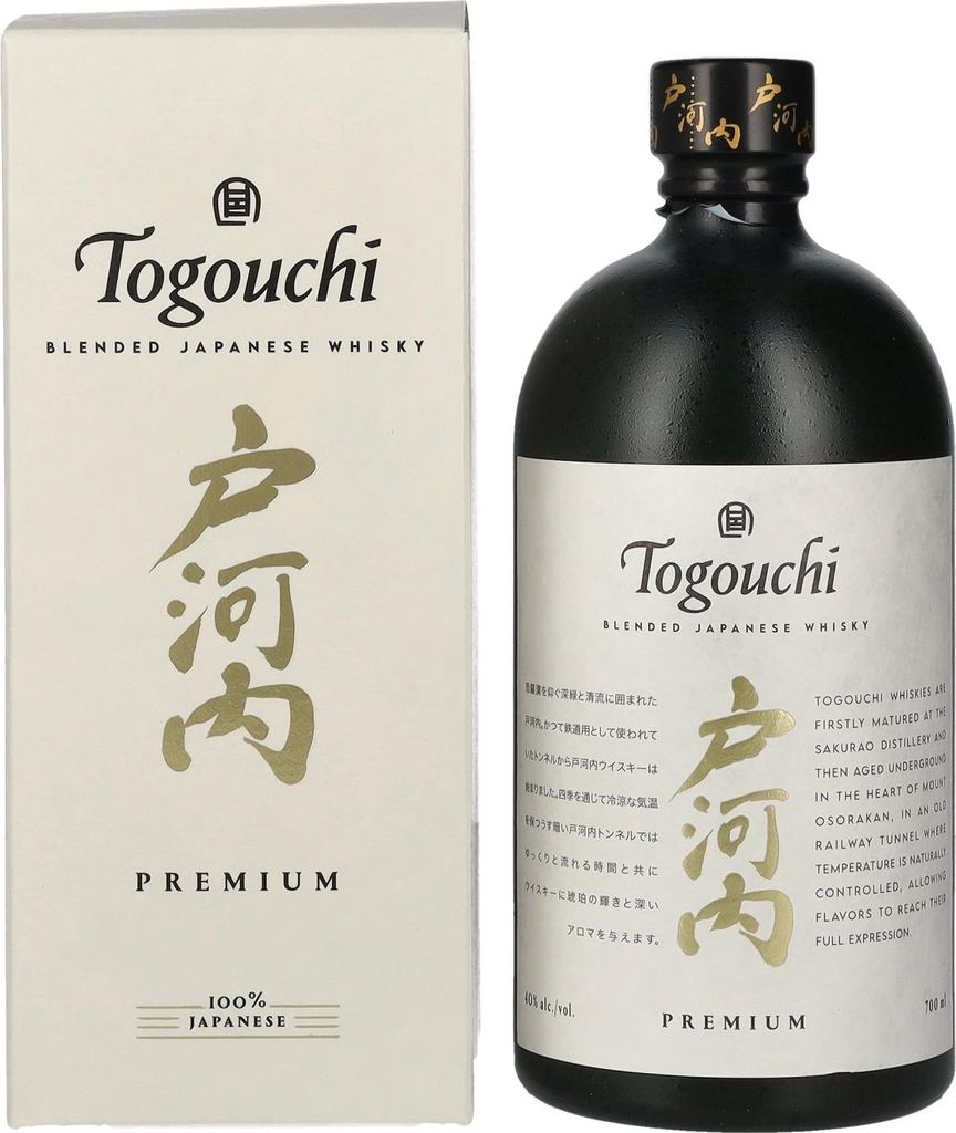 Togouchi Premium Japanese Blended Whisky 40% Vol. 0,7l in Produktbild 