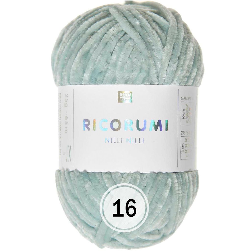 Rico Design Ricorumi Nilli Nilli, Blau, Polyester, 65 m, Produktbild 