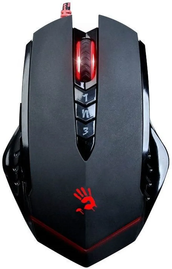 Souris gamer filaire A4Tech Bloody V8A optique 3200 DPI coloris noir