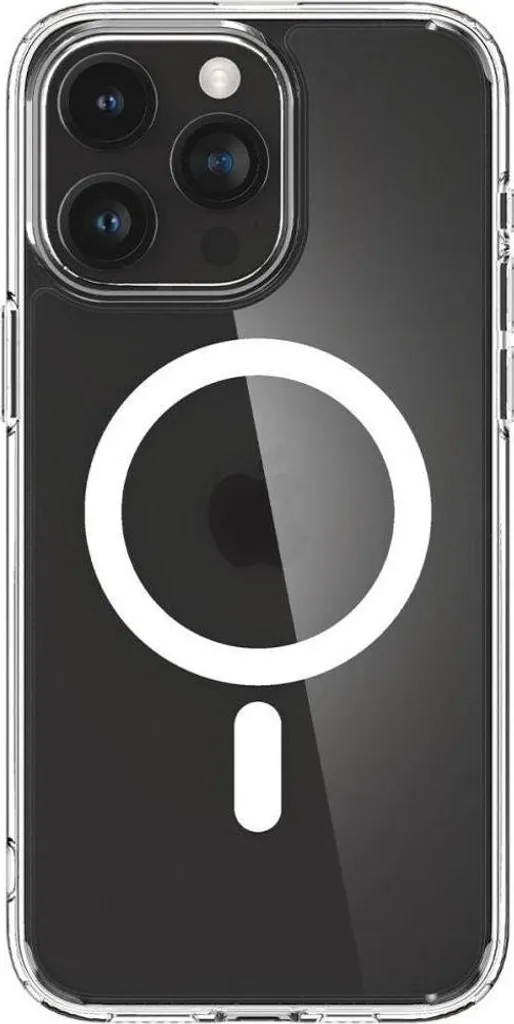 Coque Antichoc iPhone 15 Pro Spigen Ultra Hybrid MagSafe sans traces