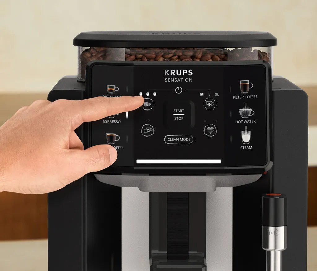 Machine à Café à Grain Automatique Krups Sensation EA910A10 Compacte - 15
