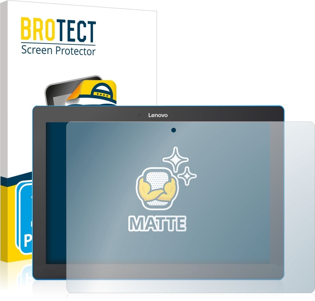 2x BROTECT Schutzfolie für Lenovo Tab 10 TB-X103F Displayschutz Displayschutzfolie Folie Matt Entspiegelungsfolie