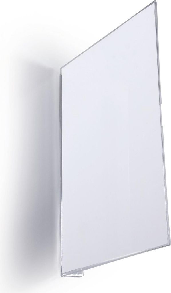 DURABLE Gangschild selbstklebend A5 hoch, 10 Stk, Transp., Produktbild 