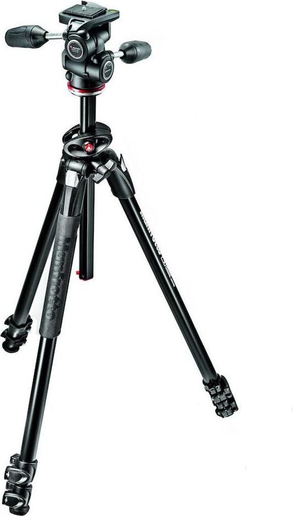 MANFROTTO Stativ MK290DUA3-3W Kit 290 Dual 90° + Kugelkopf MH804-3W
