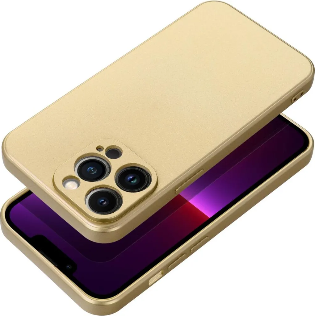 Custodia protettiva per smartphone Custodia in TPU con rivestimento in microfibra compatibile con iPhone 17 Air Gold - 1