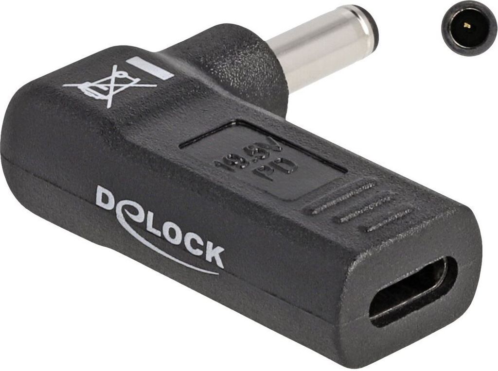 DELOCK Adapter Notebook Ladekabel USB Type-C Buchse zu Dell