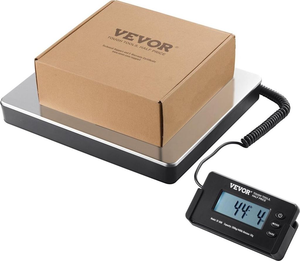 Versandwaage Digitale Briefwaage 440 lbs x 1,7 oz. AC/DC-Paket LCD