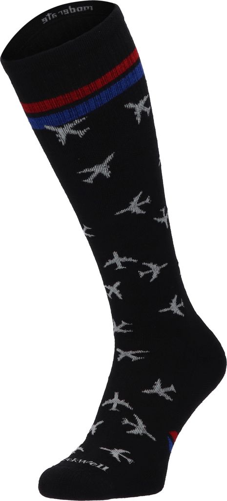 Sockwell In Flight Herren Kompressionsstrümpfe 15-20 mmHg Black Größe 44-47
