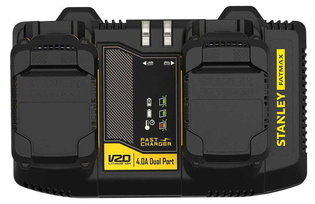 Double Chargeur STANLEY FATMAX SFMCB24-QW Li-Ion Compatible Image du produit 