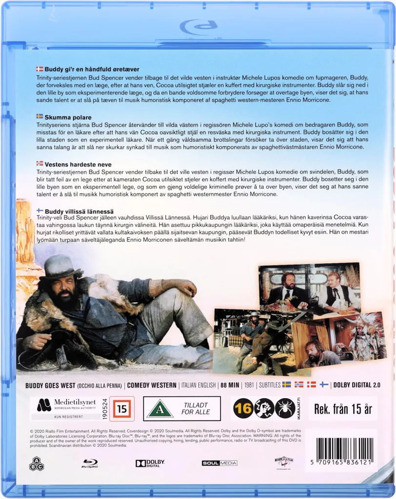 Un poing va vers l'Ouest Blu-ray - Version Originale Italienne Culte