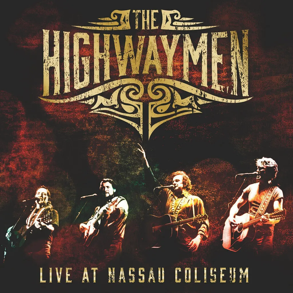The Highwaymen Live At Nassau Coliseum LP Son Stéréo Mastering Vinyle