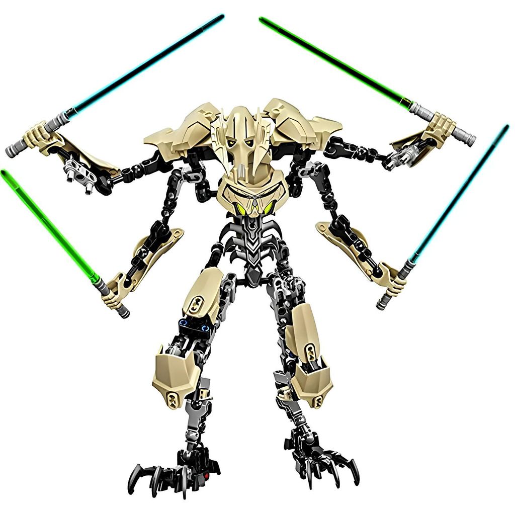 Generäle Grievous Figur aus Star Wars Film 32 cm Produktbild 