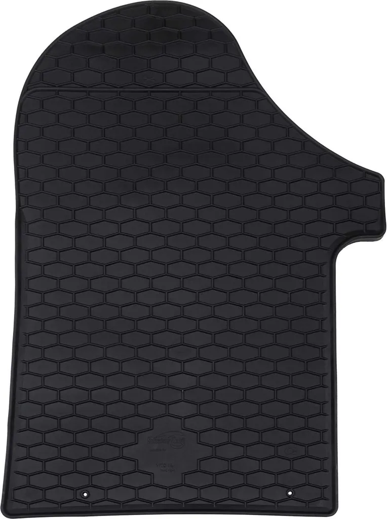 vidaXL Set 2 Tappetini Auto Gomma Nera | Ordine e Pulizia Garantiti