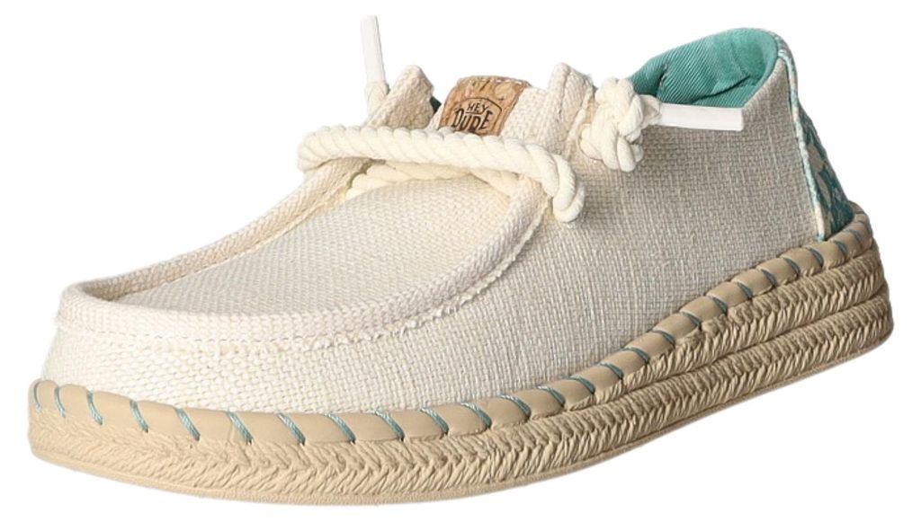 Schnürhalbschuh Freizeit (Casual) WENDY ESPADRILLE HIBISCUS Produktbild 