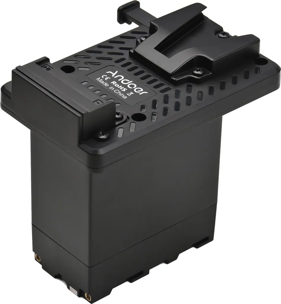 Adaptateur Batterie V-Lock vers NP-F avec Puce Décodée pour Sony