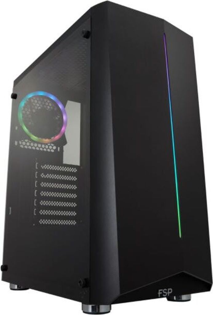 FSP Geh Midi CMT151 ATX/M-ATX o.N. Black retail