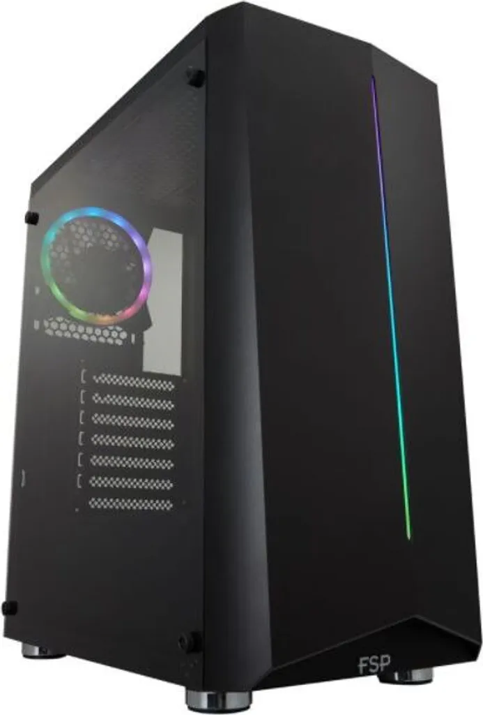 Boîtier PC FSP CMT151 Tour Anti-Poussière pour un PC Silencieux