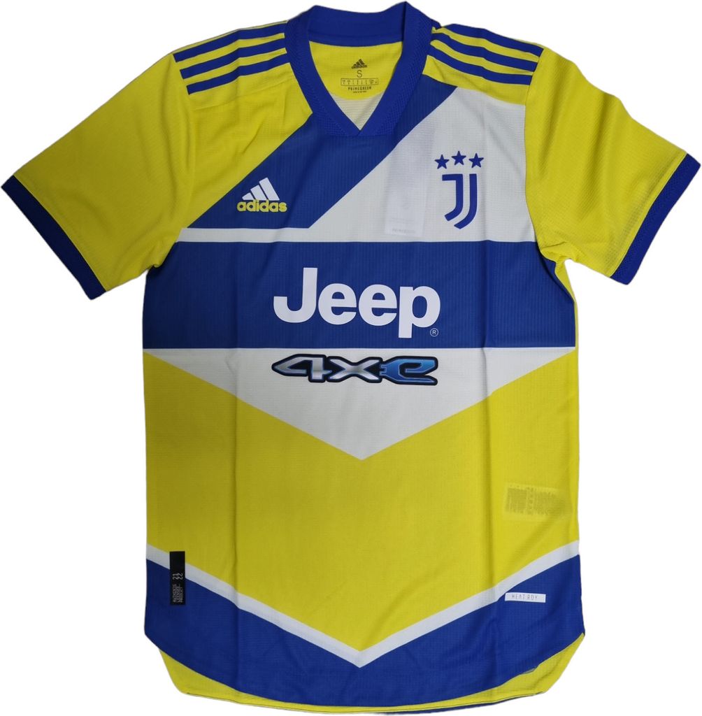 Adidas Juventus Turin AUTHENTIC 3rd Trikot 2021/22 Größe L Produktbild 
