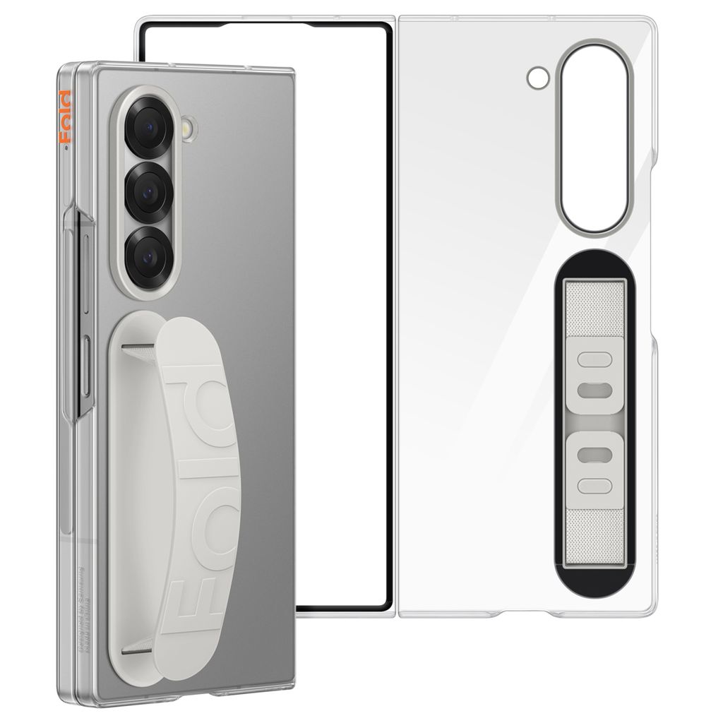 Průhledné pouzdro Samsung Fold6 s řemínkem Obrázek produktu 