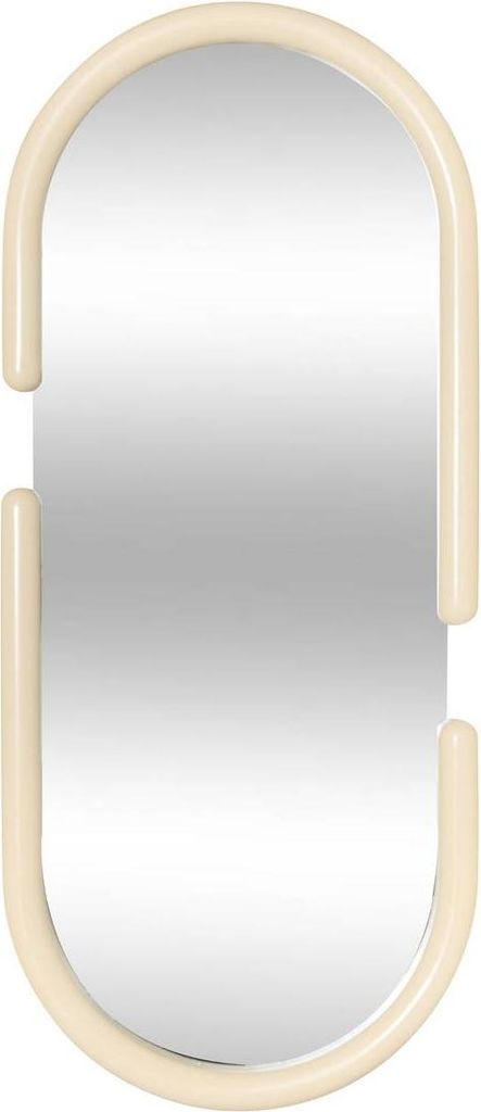 Spiegel pool oval 39x90cm beige - Atmosphera créateur d'intérieur