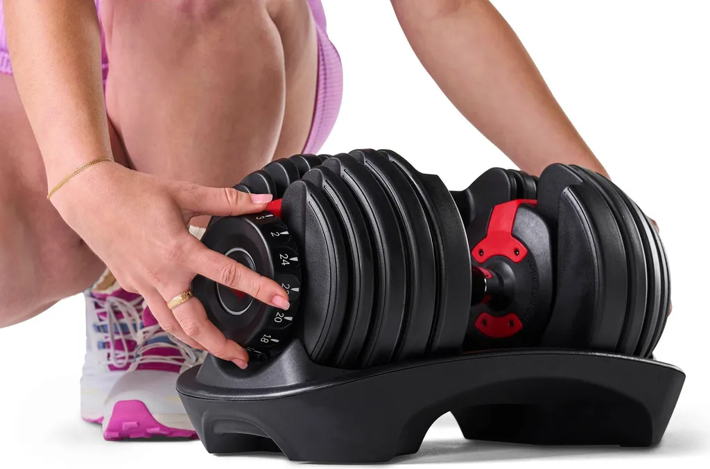 Haltère Bowflex SelectTech 552i réglable de 2 à 24 kg pour musculation - 7