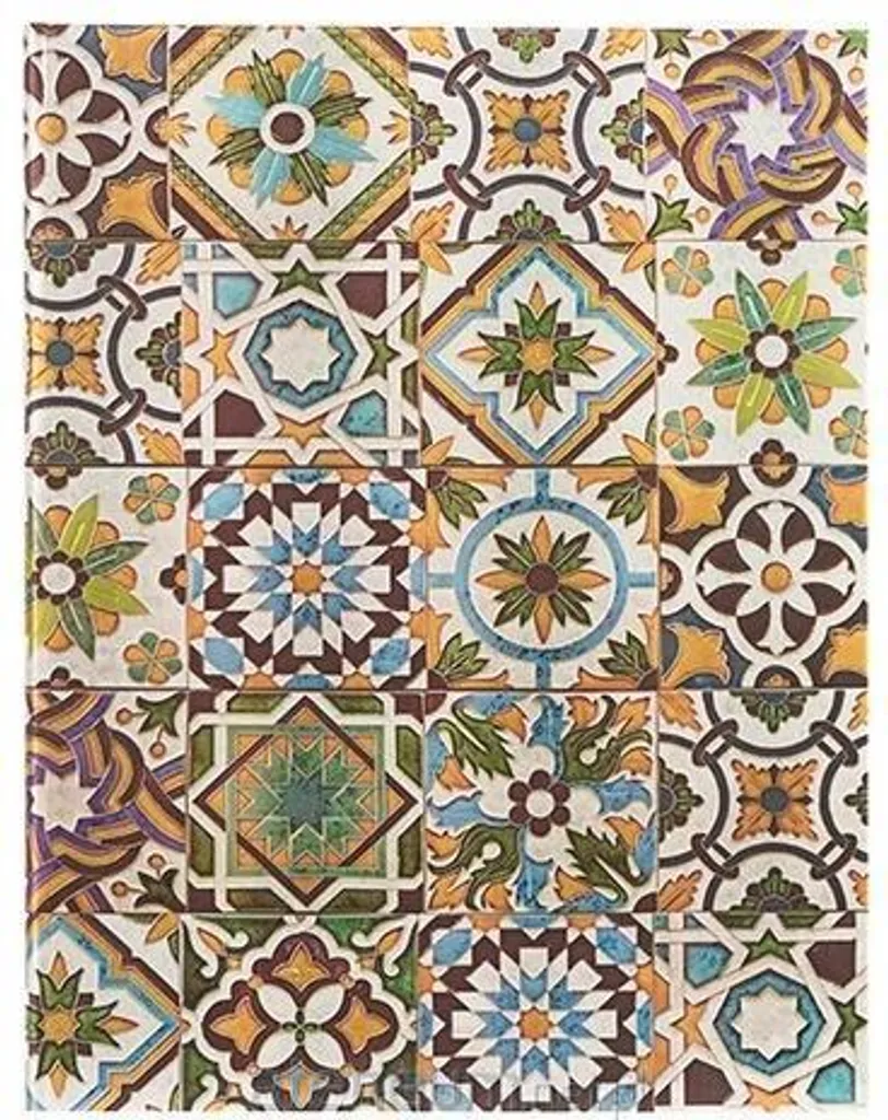 Carnet Paperblanks Porto Portuguese Tiles Ultra Ligné avec Elastique