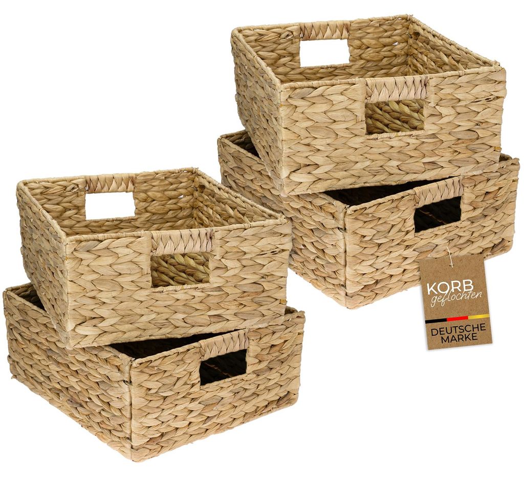 HMF Aufbewahrungskorb passend für KALLAX halbes Fach, Korb Produktbild  KI-generiertes Bild