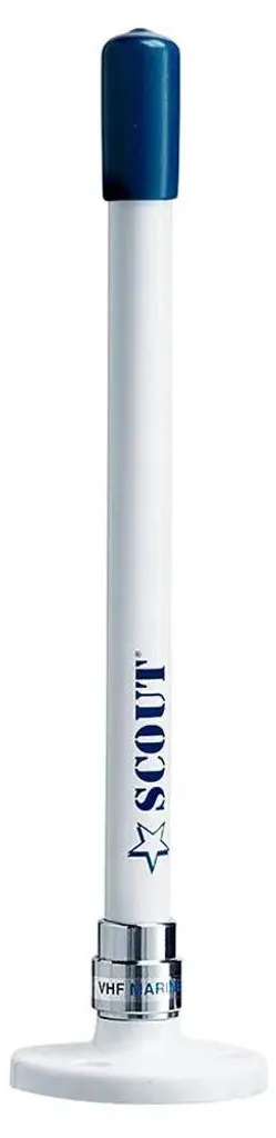 Scout KS-10 Antenne VHF amovible 22cm 1dB en polyester pour bateaux
