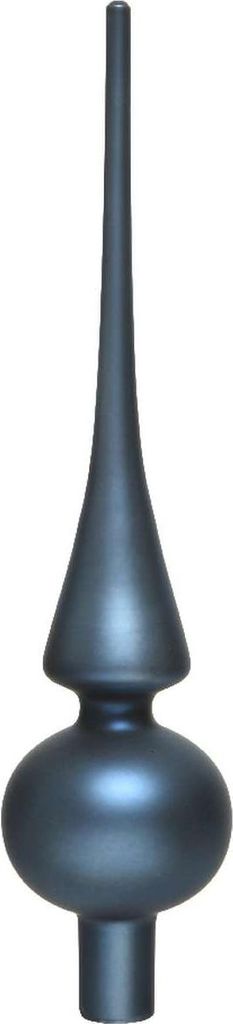 Kaemingk Weihnachtsbaumspitze Nachtblau matt Ø 6 cm 26 cm Produktbild 