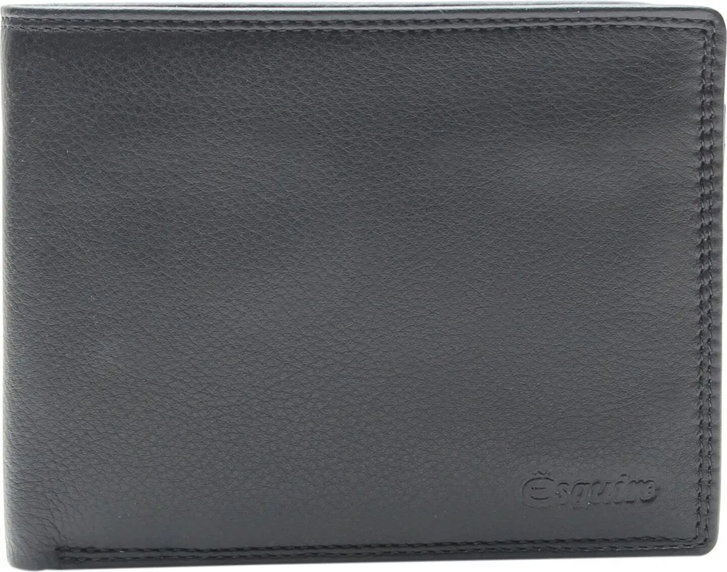 Scheda Tecnica Esquire Duo Wallet: Portafoglio RFID in Pelle Nera